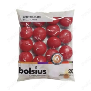 Lumanari plutitoare Bolsius - 20 buc punga - imagine 2