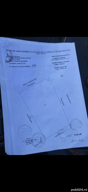 teren pe colț cu doua iesiri construibil - imagine 5
