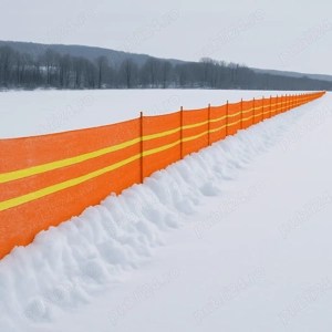 Plasă Parazăpadă Monofilament HDPE L 150 m (3 Role)   Protecție Extinsă