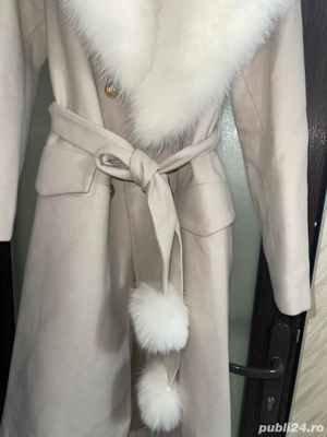 Palton de Lux din Păr Natural de Iepure