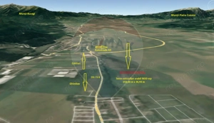 Teren extravilan arabil, 9650 mp, Cristian - imagine 4