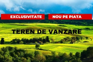 Teren intravilan, 2745 mp, utilitati, asfalt, priveliste, in Feleacu