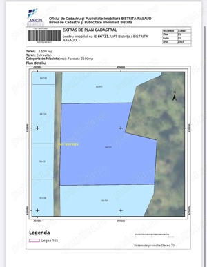 Teren lângă Bistrița , zona Tarpiului , posibilitate investiție 