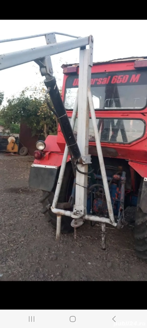 Macara girafa dupa tractor