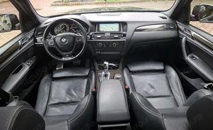 BMW X3 M paket xDrive 2.0 TDi 190 CP Panorama Head Up Piele NAVI mare Jante 20 UNIC PROP. - imagine 4