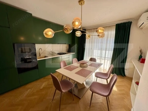 Apartament 3 camere, 80 mp, mobilat modern, parcare, terasa, Scala Center