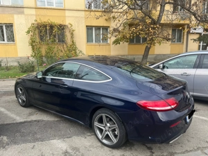 Vand(schimb cu SUV) Mercedes C180 coupe 1.6i euro6 aut AMG Ext și int 78000km - imagine 4