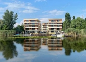 Apartament de vânzare 3 camere cu terasă panoramică și acces direct lac Snagov