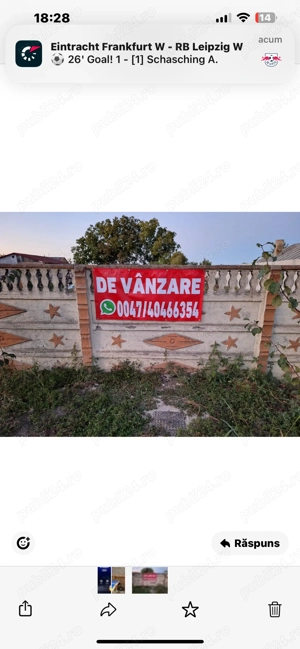 Teren de vânzare Cazasu