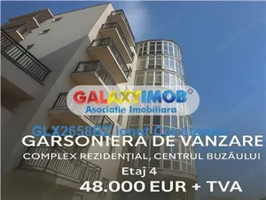 Garsoniera de vanzare, complex rezidential, centrul Buzaului