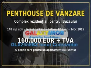 Penthhouse de vanzare, centrul Buzaului