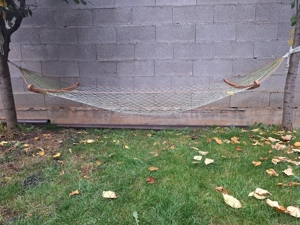 Hamac mare suspendat recreere exterior portabil - imagine 3