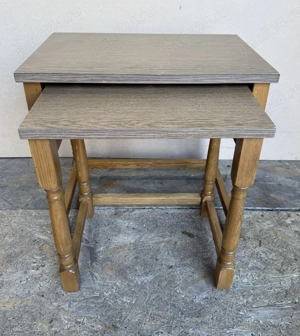 Set 2 Masute Vintage; Scaunel; Taburet