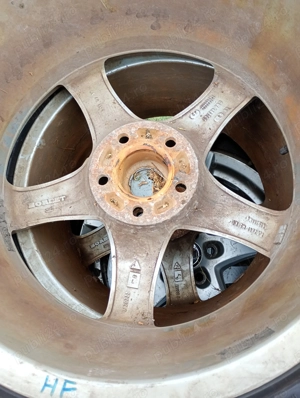 Vând roți aliaj Ford r17 cu anvelope de iarnă și vară  - imagine 2