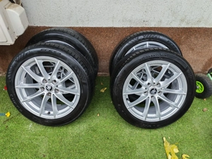 Vând set 4 roti vara BMW, Skoda, VW, Seat, J7, 5x112, 225/45/R17 ET27 - imagine 5