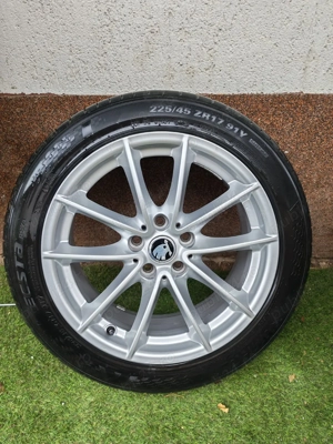 Vând set 4 roti vara BMW, Skoda, VW, Seat, J7, 5x112, 225/45/R17 ET27 - imagine 8