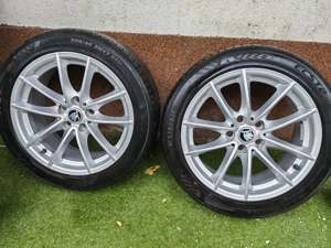 Vând set 4 roti vara BMW, Skoda, VW, Seat, J7, 5x112, 225/45/R17 ET27 - imagine 7