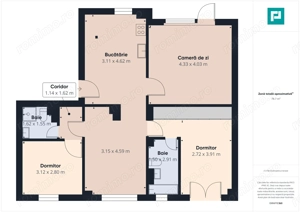 Apartament patru camere zona Confectii Arad - imagine 15