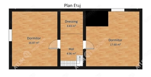 Apartament cu 3 camere mobilat si utilat zona Mihai Viteazu din Sibiu - imagine 10