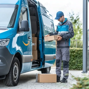 Șofer curier Amazon Germania   2600   NET + cazare