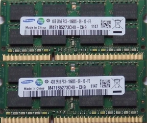 kit 8gb ddr3 samsung 2x4gb 2rx8 pc3-10600-9-10-f2