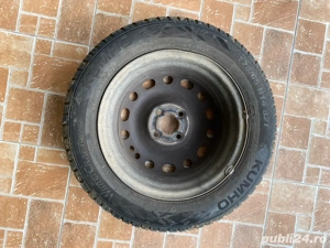 Vand 2 anvelope aproape noi M+S 175/65 r14 82T KUMHO cu jante 