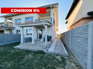 Duplex 5 camere, 111mp utili, 323mp teren in Mosnita Noua