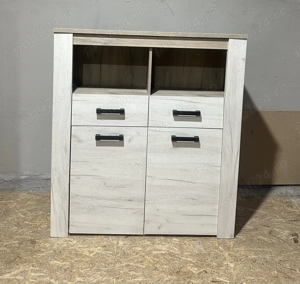 Mic Dulap cu 2 usi si 2 sertare; Comoda; Corp de Biblioteca