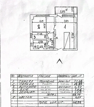  Vanzare Apartament 2 camere-   Ultracentral-Sala Palatului - Sector 1