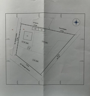 Teren 2185 mp intravilan central Dorohoi, zona parc Brazi - imagine 6