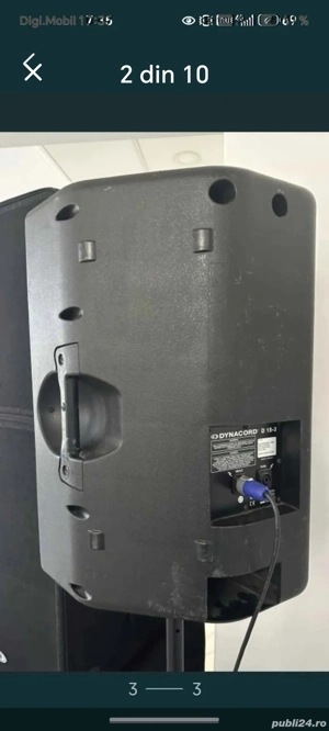 Boxe Dynacord d 15 3  - imagine 2