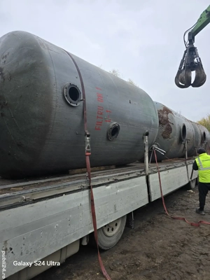 rezervor metalic bazin fosă rezervoare metalice pentru depozitare de la 5mc pana la 60mc