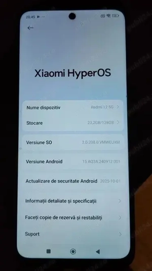 Vând telefon Xiaomi Redmi 12 5G - imagine 3