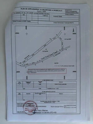 Teren de vânzare - 11.000 mp, Triaj, Reșița - 32 euro  mp - imagine 4