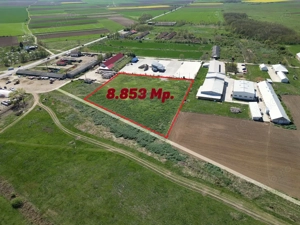 8853 mp. Teren imprejmuit - Salard 
