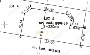 Teren 825mp  cu autorizatie de duplex sau casa individuala | Giroc - imagine 6
