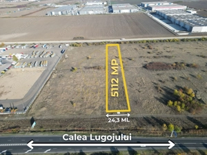 Teren de 5.112mp pentru servicii- industrial | calea Lugojului | Ghiroda - imagine 2