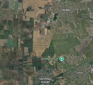 Teren extravilan pretabil P.U.Z. industrial | Sacalaz - Sanmihaiu Roman