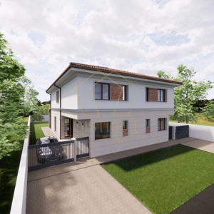Duplex modern cu 5 camere despartit prin camera tehnica I Mosnita Noua - imagine 5