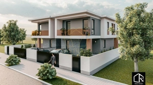 Duplex cu 4 camere, despărțit prin camera tehnica | Mosnita Noua | Barista