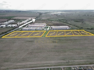 COM 0% Parcela de 4000 mp industriala, servicii si depozitare | Sanandrei