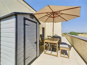 Apartament mobilat cu 2 camere | Terasa 50mp | Dumbravita - imagine 9