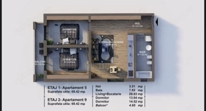 Apartament superb cu 3 camere I Braytim - imagine 2