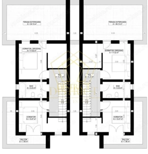 Duplex cu 4 camere despartit prin camera tehnica I Comision 0% I Giarmata Mare - imagine 7
