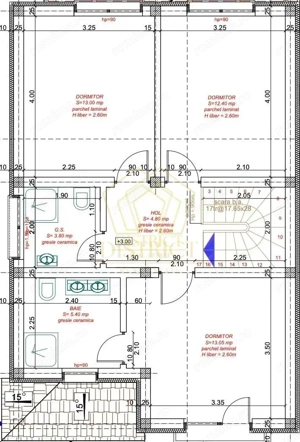 Duplex despărțit prin garaj cu 4 camere | Mosnita Noua | Moteletul - imagine 4