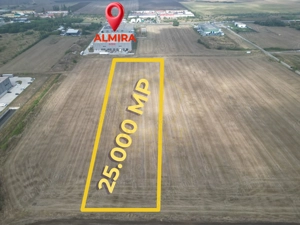 Terenuri industriale cu acces bun langa centura | Dumbravita-Giarmata