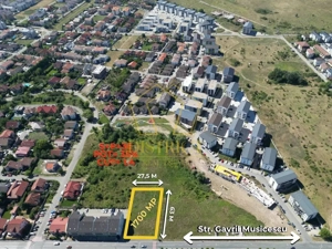 Teren cu PUZ aprobat pentru locuinte colective | 1.700mp | Braytim