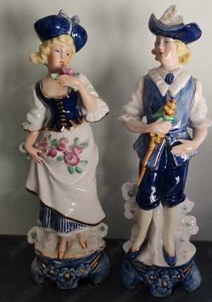 Pereche statuete vechi Lippelsdorfer