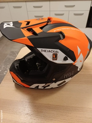 Casca enduro Axxis, ochelari 100% - imagine 3