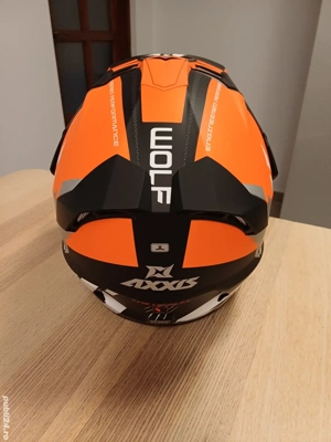 Casca enduro Axxis, ochelari 100% - imagine 4